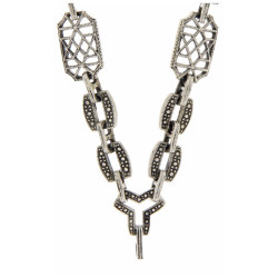 Custom Victorian Style Chain - 18  - Sterling Silver