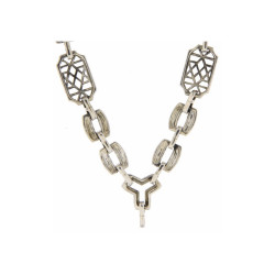 Custom Victorian Style Chain - 18  - Sterling Silver