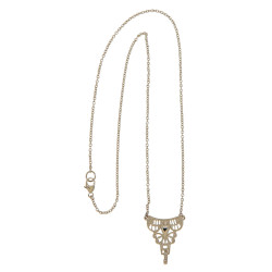 14kt Yellow Gold Victorian Style Semi Mount Necklace